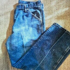 Wrangler Men's Denim Straight Jeans